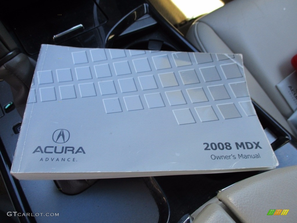 2008 MDX Technology - Sterling Gray Metallic / Ebony photo #38