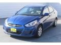 2016 Pacific Blue Hyundai Accent SE Sedan  photo #3
