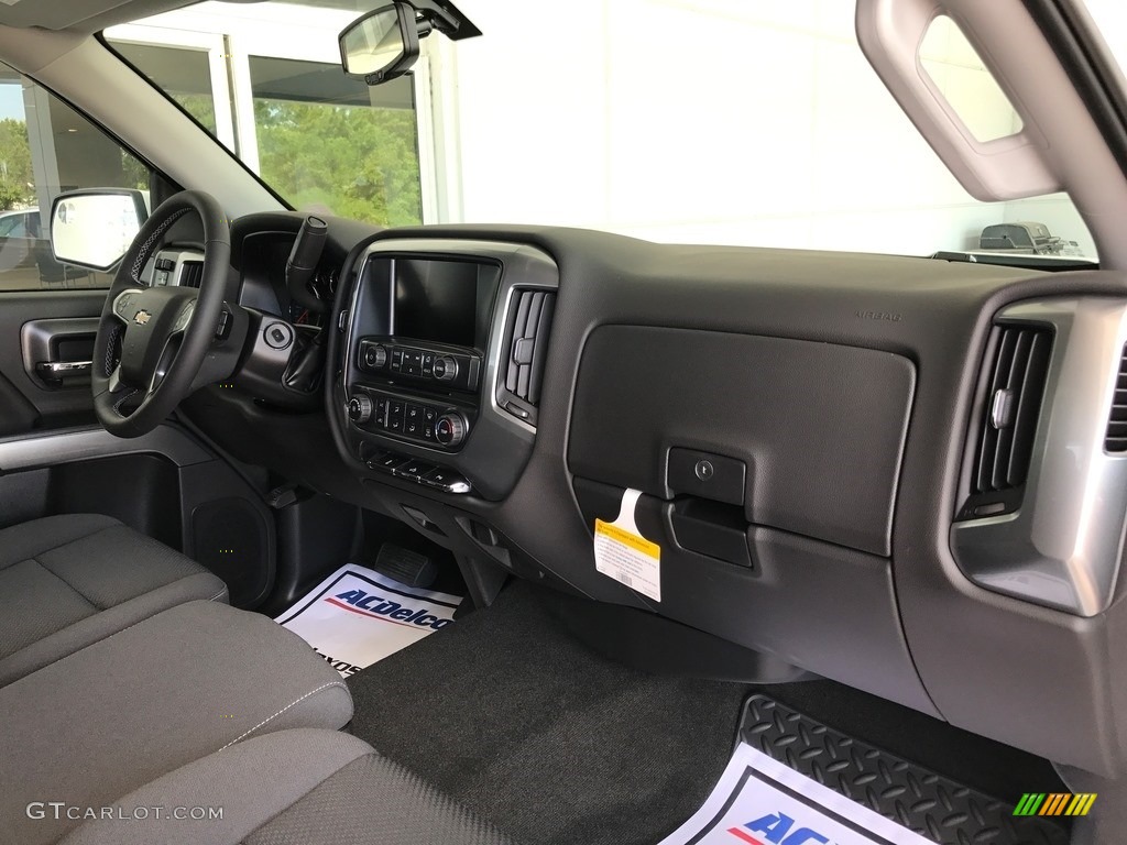 2017 Chevrolet Silverado 1500 LT Regular Cab 4x4 Dark Ash/Jet Black Dashboard Photo #122312808
