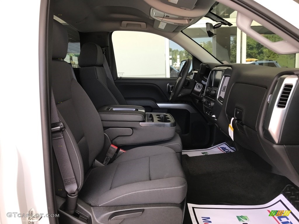 Dark Ash/Jet Black Interior 2017 Chevrolet Silverado 1500 LT Regular Cab 4x4 Photo #122312835