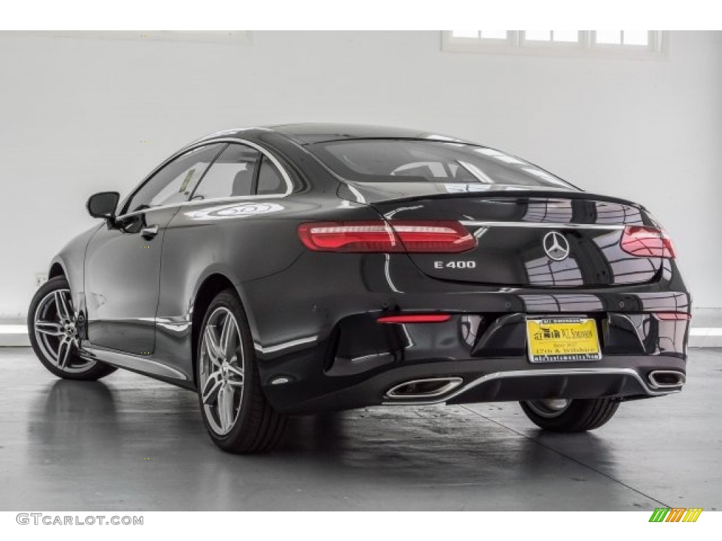 2018 E 400 Coupe - Black / Black photo #3