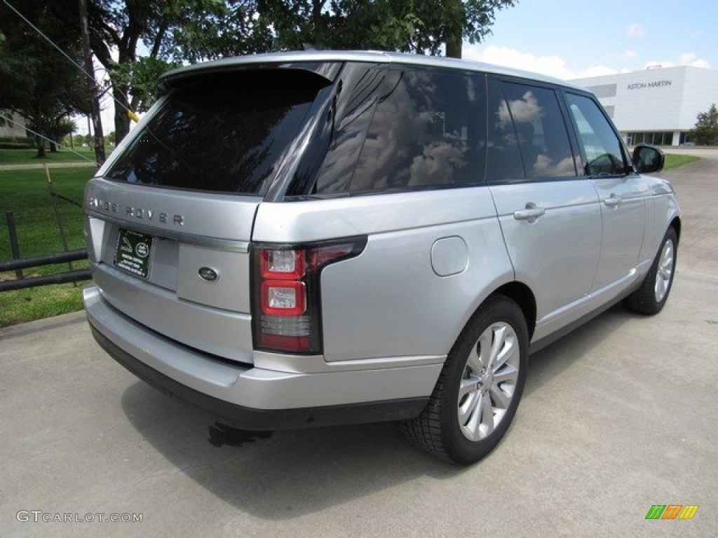 2017 Range Rover HSE - Indus Silver Metallic / Ebony/Ebony photo #7