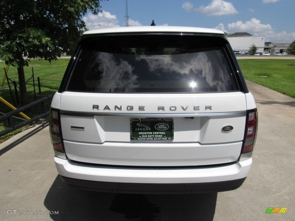 2017 Range Rover Supercharged LWB - Fuji White / Espresso/Almond photo #8