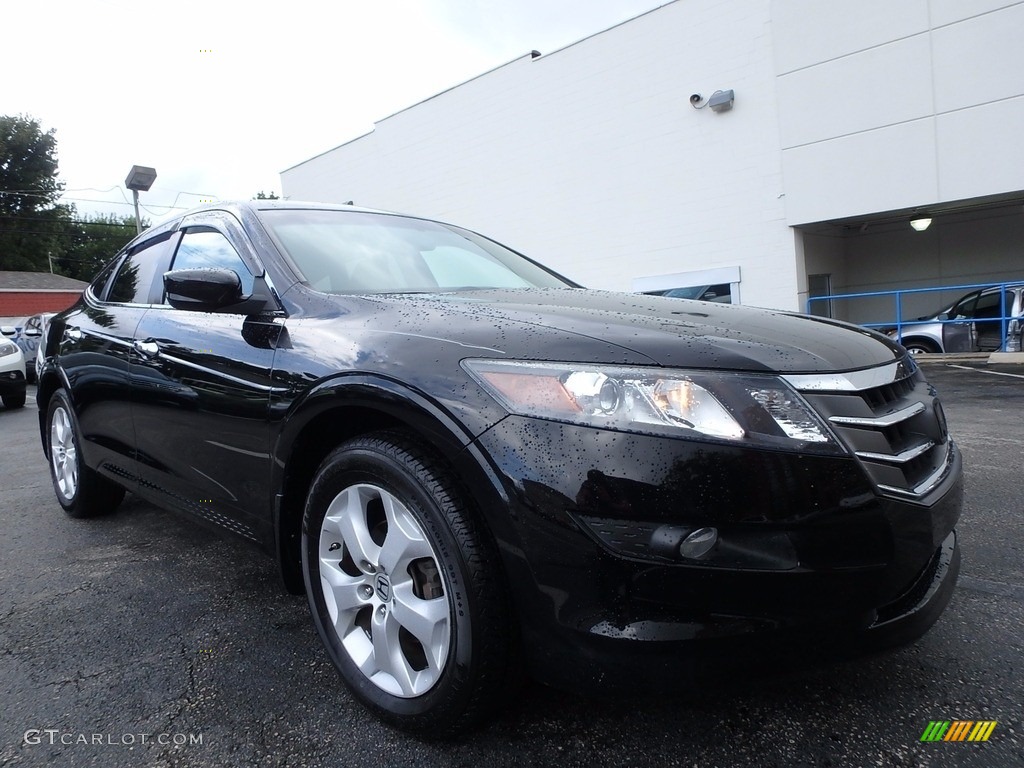 2011 Accord Crosstour EX-L 4WD - Crystal Black Pearl / Black photo #1