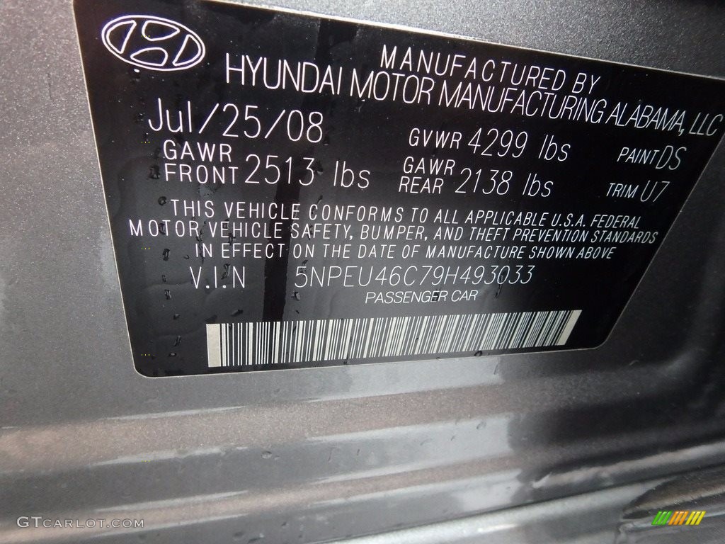 2009 Sonata Limited - Natural Khaki Green / Camel photo #27