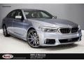 2018 Bluestone Metallic BMW 5 Series M550i xDrive Sedan  photo #1