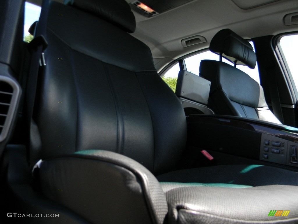 2005 7 Series 745Li Sedan - Jet Black / Black/Black photo #24