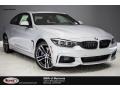 2018 Glacier Silver Metallic BMW 4 Series 440i Coupe  photo #1