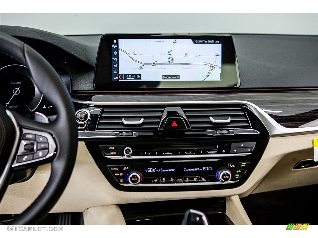 2017 5 Series 530i Sedan - Black Sapphire Metallic / Canberra Beige photo #6