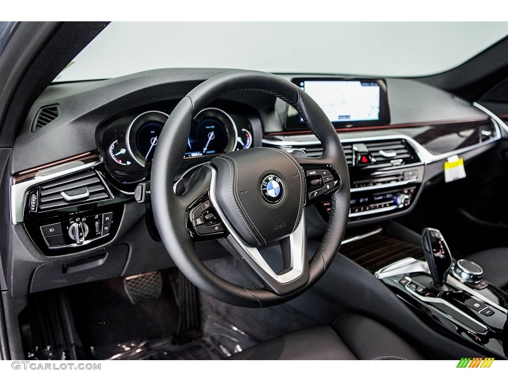 2017 5 Series 530i Sedan - Bluestone Metallic / Black photo #5