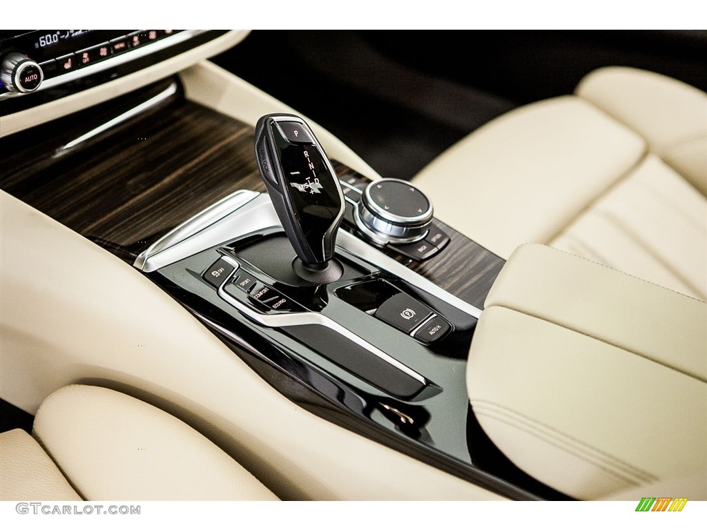 2017 5 Series 530i Sedan - Mineral White Metallic / Canberra Beige photo #7