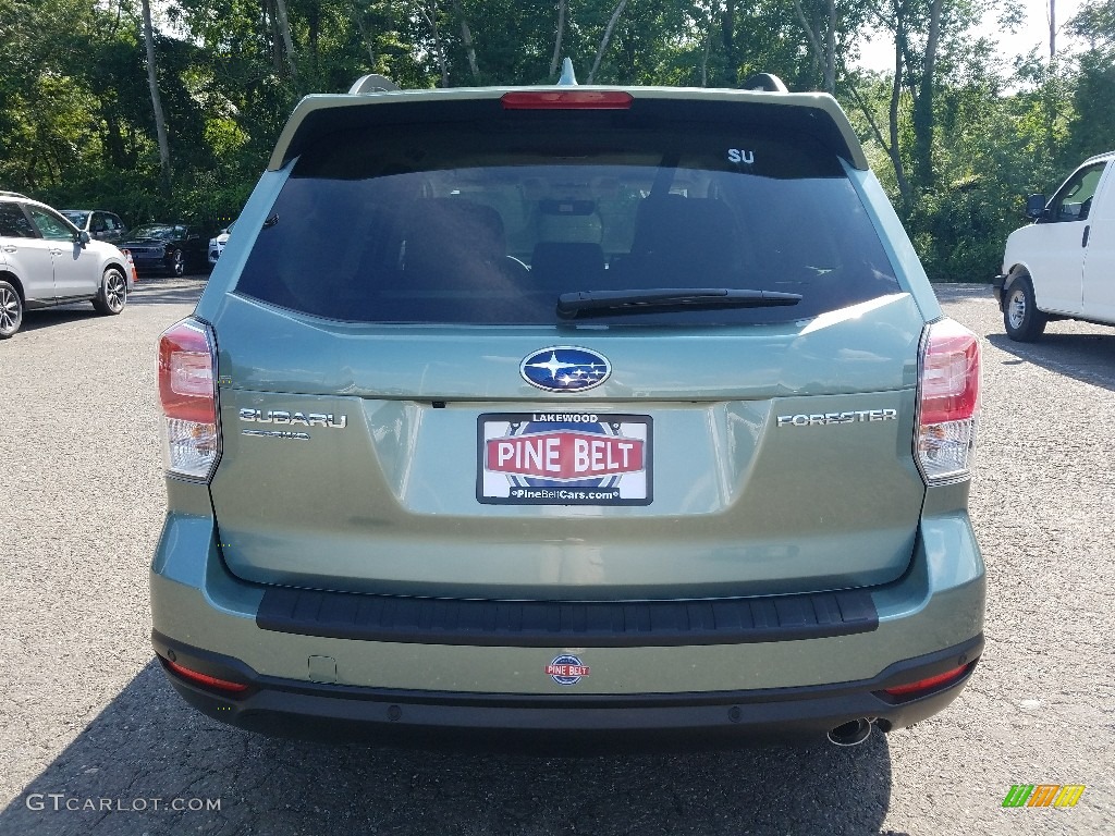 2018 Forester 2.5i Touring - Jasmine Green Metallic / Black photo #5