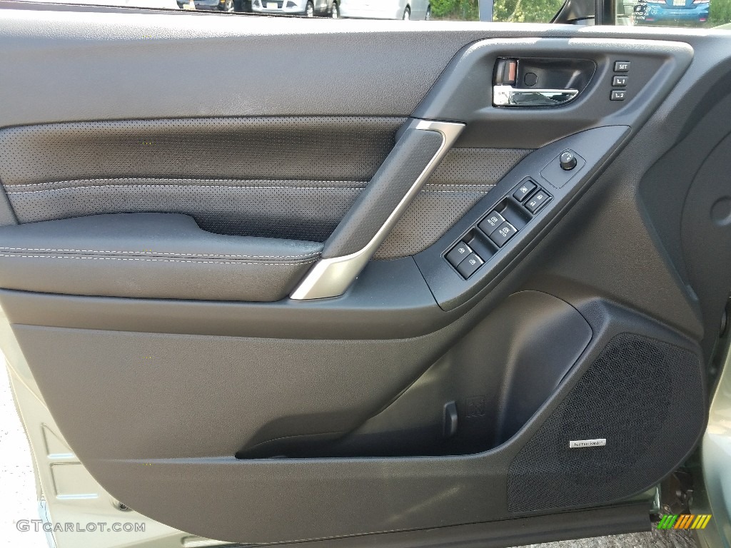 2018 Forester 2.5i Touring - Jasmine Green Metallic / Black photo #6