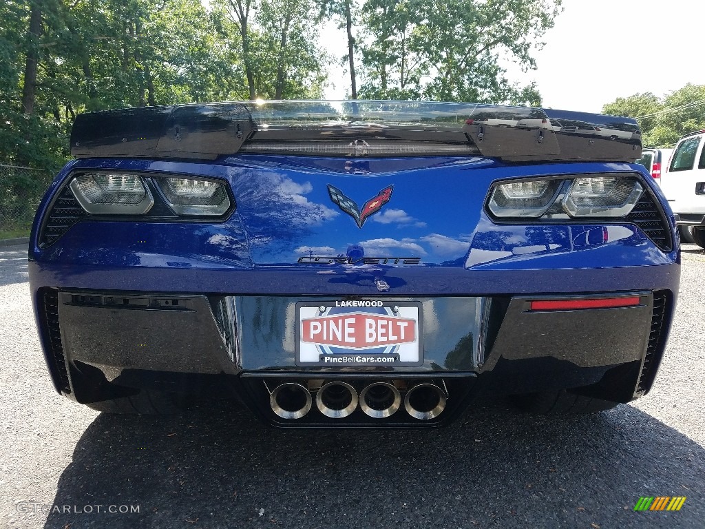 2017 Corvette Z06 Coupe - Admiral Blue / Jet Black photo #5