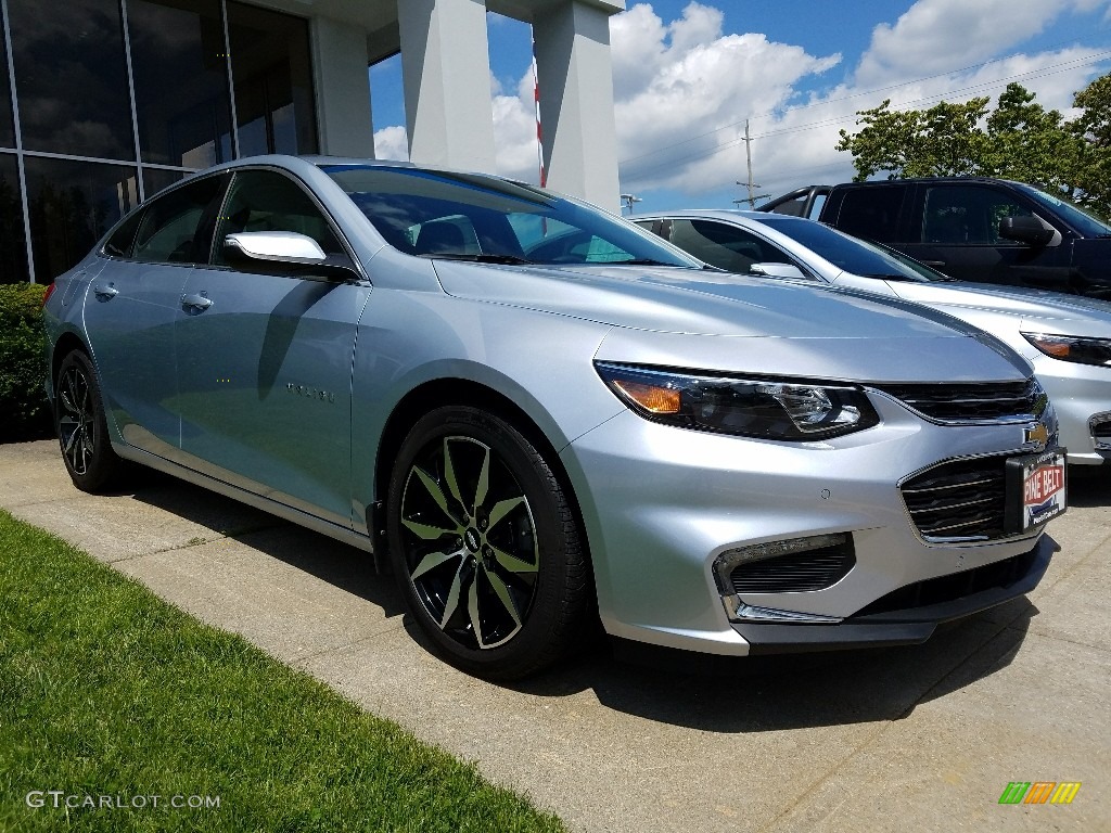 2017 Malibu LT - Arctic Blue Metallic / Jet Black photo #1