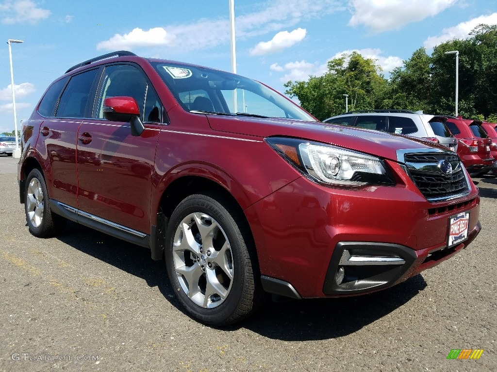 2018 Forester 2.5i Touring - Venetian Red Pearl / Black photo #1