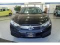 2017 Crystal Black Pearl Honda Civic EX Sedan  photo #3
