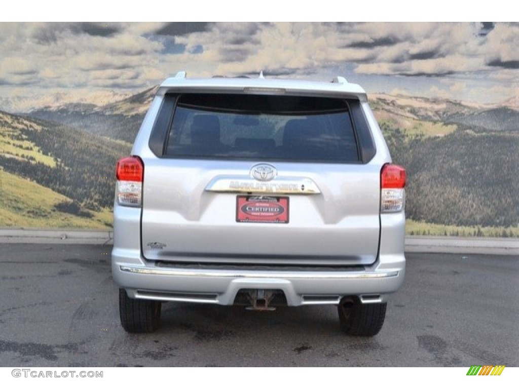 2012 4Runner Limited 4x4 - Classic Silver Metallic / Black Leather photo #9