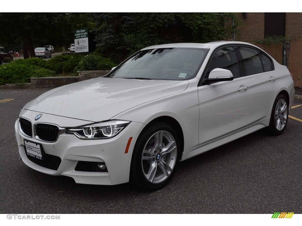 2017 3 Series 340i xDrive Sedan - Alpine White / Black photo #6