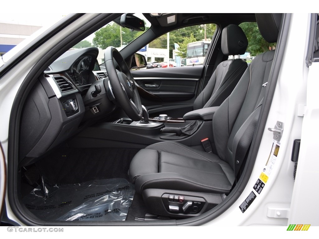 2017 3 Series 340i xDrive Sedan - Alpine White / Black photo #11