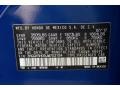 B593M: Aegean Blue Metallic 2018 Honda Fit EX-L Color Code