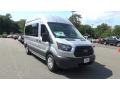 Ingot Silver 2017 Ford Transit Wagon XL 350 HR Long