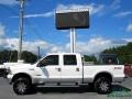 Oxford White - F250 Super Duty Lariat Crew Cab 4x4 Photo No. 2