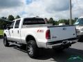 Oxford White - F250 Super Duty Lariat Crew Cab 4x4 Photo No. 3