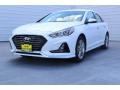 2018 Quartz White Pearl Hyundai Sonata SEL  photo #3