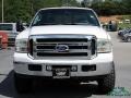 Oxford White - F250 Super Duty Lariat Crew Cab 4x4 Photo No. 8