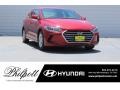 2018 Scarlet Red Hyundai Elantra SE  photo #1
