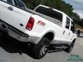Oxford White - F250 Super Duty Lariat Crew Cab 4x4 Photo No. 31