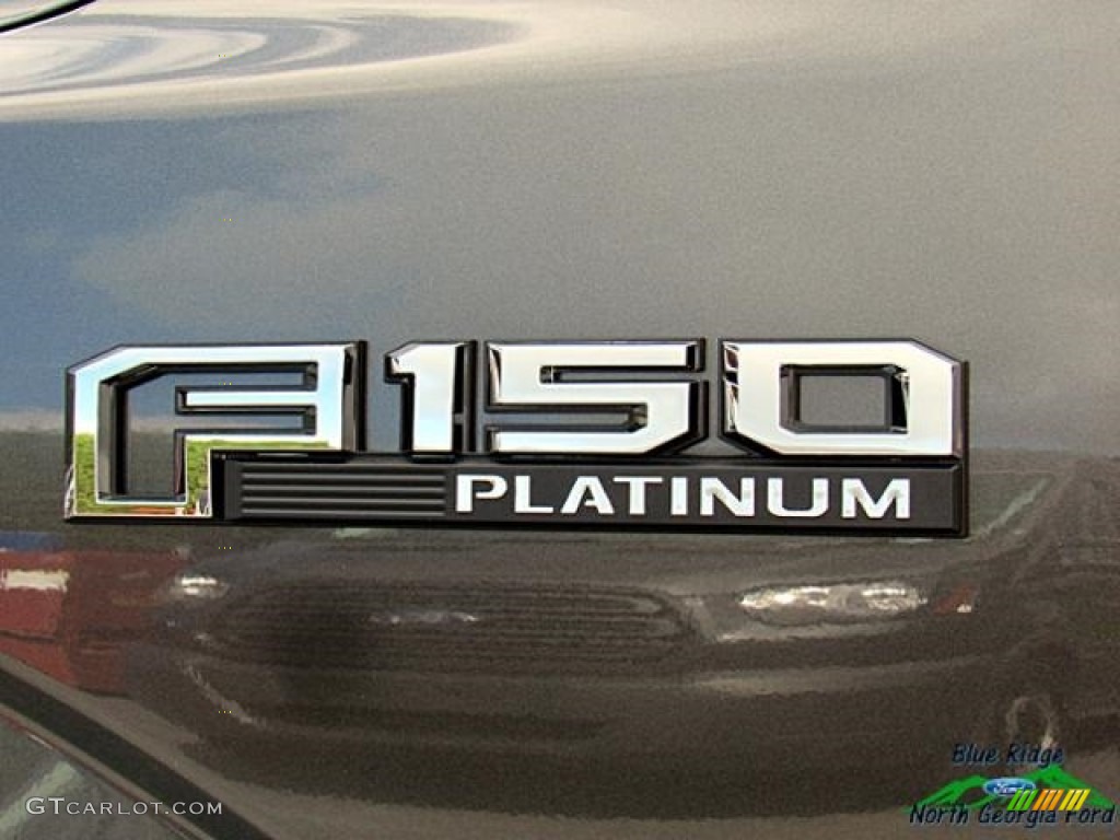2017 F150 Platinum SuperCrew 4x4 - Magnetic / Black photo #39