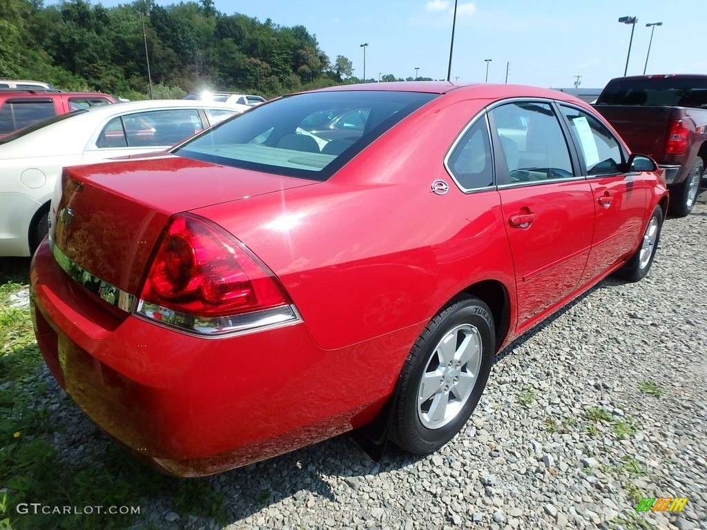 2008 Impala LT - Precision Red / Gray photo #4