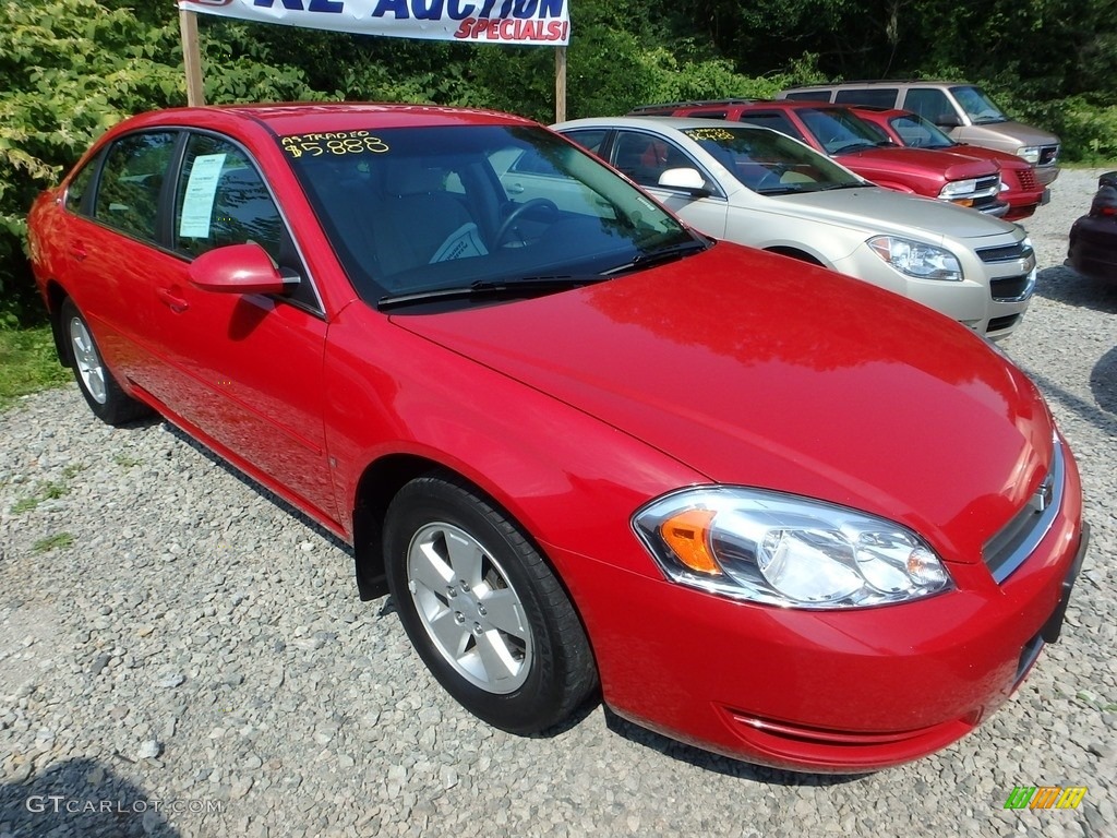 2008 Impala LT - Precision Red / Gray photo #5