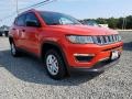 2018 Spitfire Orange Jeep Compass Sport 4x4  photo #1