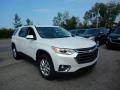 2018 Iridescent Pearl Tricoat Chevrolet Traverse LT AWD  photo #3