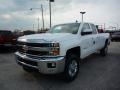 Summit White - Silverado 2500HD LT Double Cab 4x4 Photo No. 1