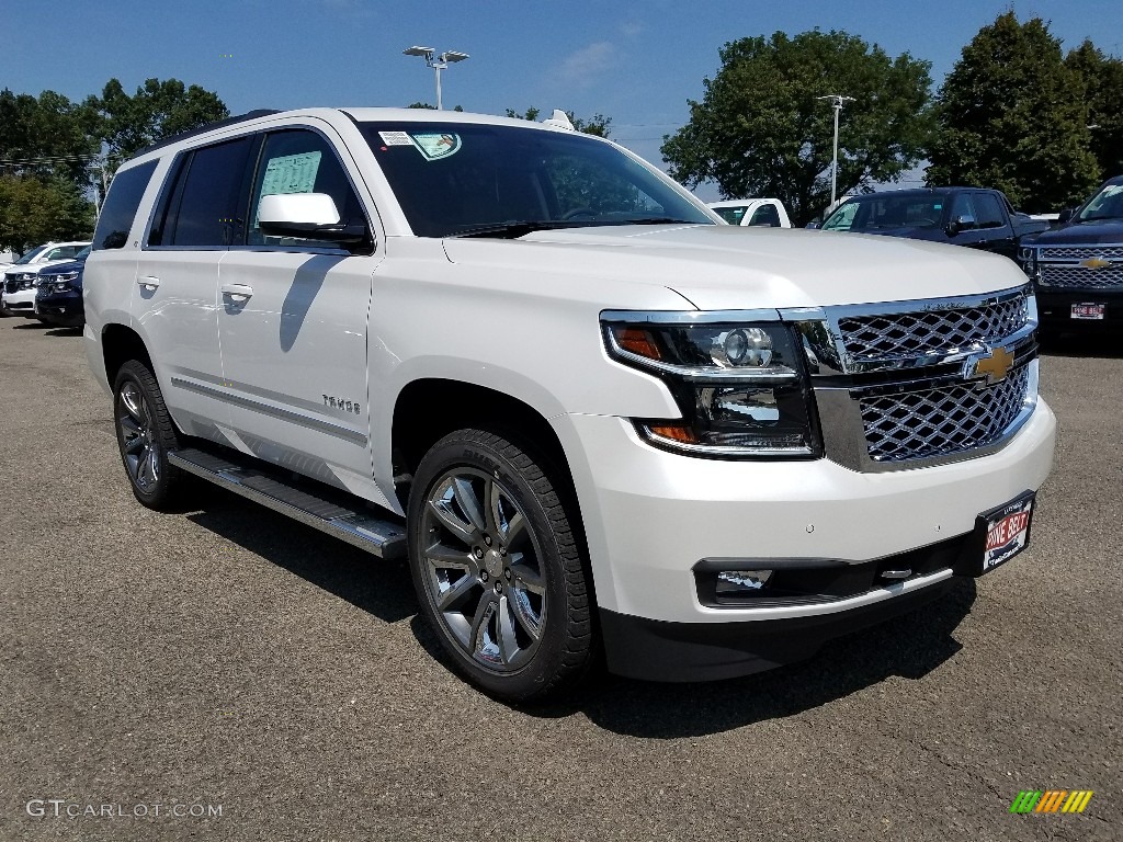 2017 Tahoe LT 4WD - Iridescent Pearl Tricoat / Cocoa/Dune photo #1