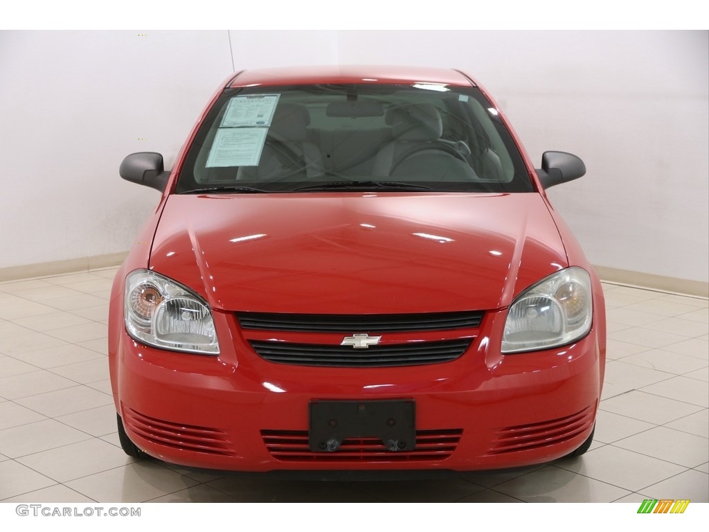 2008 Cobalt LS Coupe - Victory Red / Gray photo #2