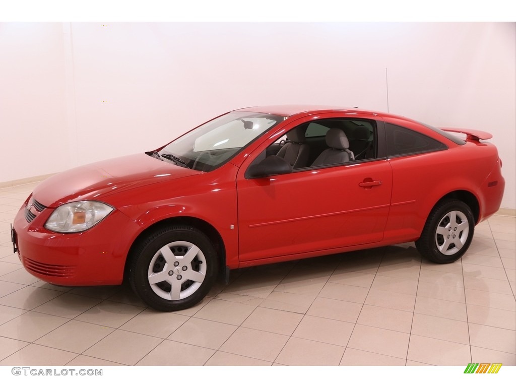 2008 Cobalt LS Coupe - Victory Red / Gray photo #3