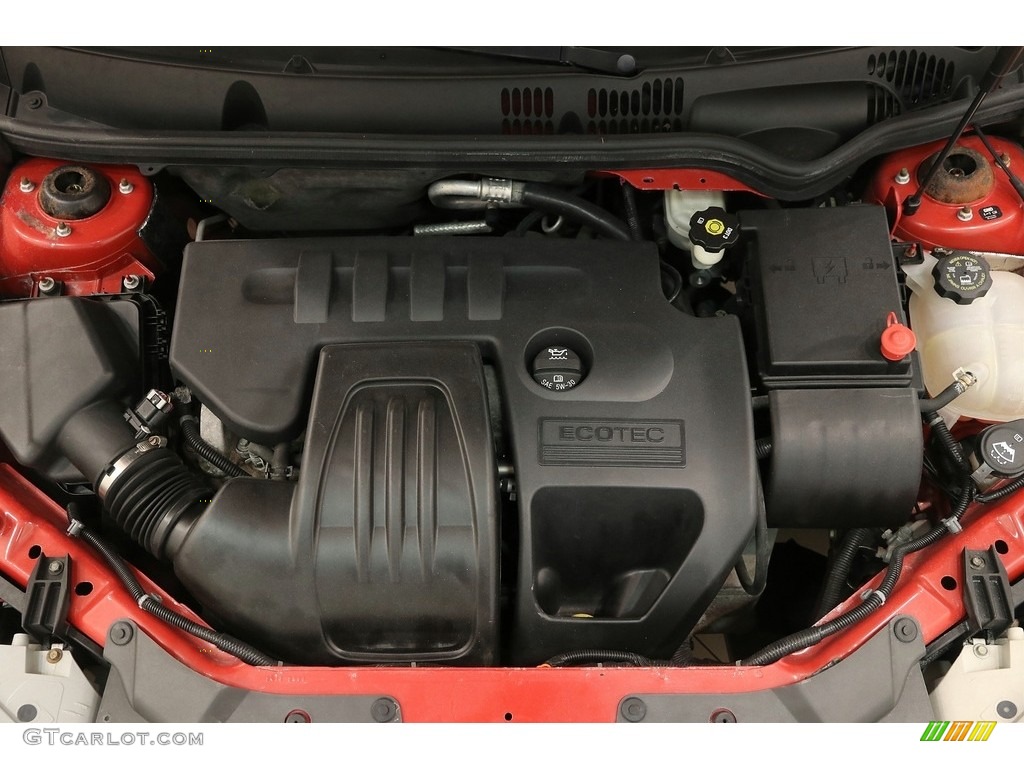 2008 Cobalt LS Coupe - Victory Red / Gray photo #14