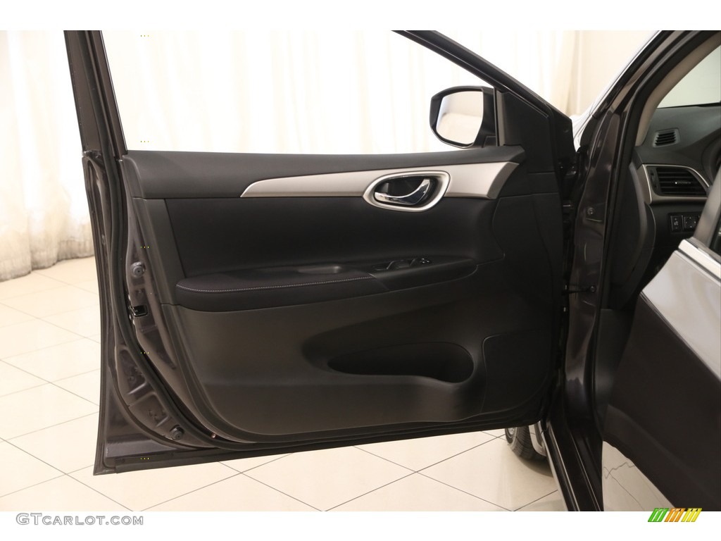 2014 Sentra SL - Amethyst Gray / Charcoal photo #4