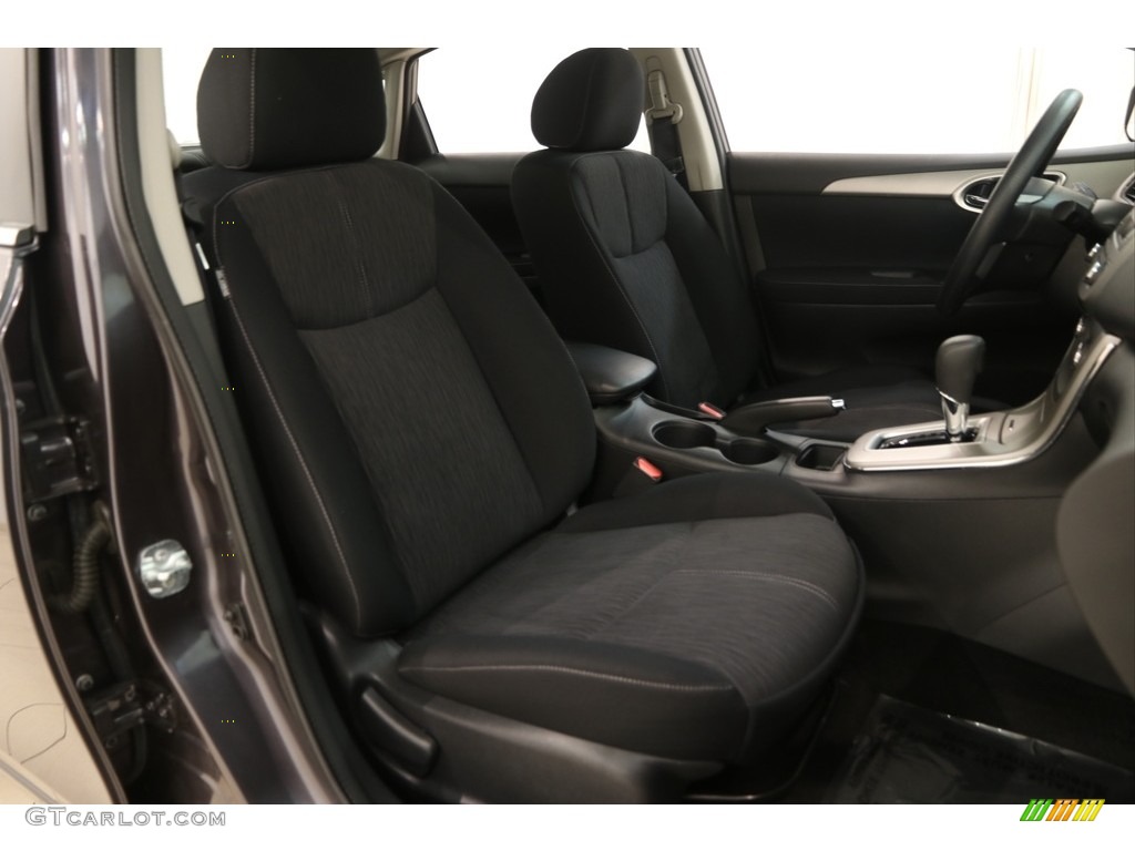 2014 Sentra SL - Amethyst Gray / Charcoal photo #10