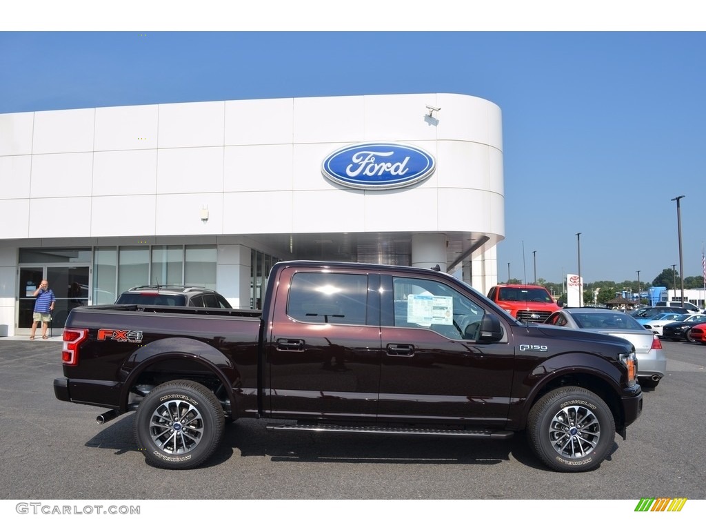Magma Red 2018 Ford F150 XLT SuperCrew 4x4 Exterior Photo #122336303