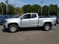 2018 Silver Ice Metallic Chevrolet Colorado WT Extended Cab  photo #3