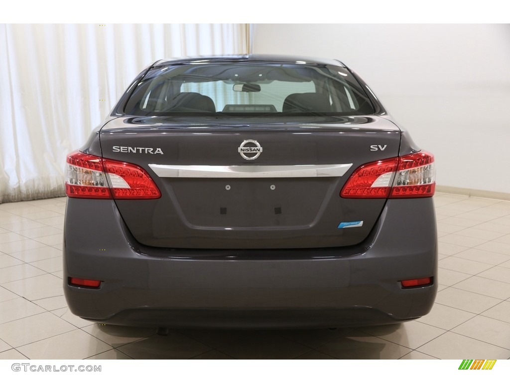 2014 Sentra SL - Amethyst Gray / Charcoal photo #13