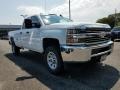 Summit White 2018 Chevrolet Silverado 3500HD Work Truck Double Cab