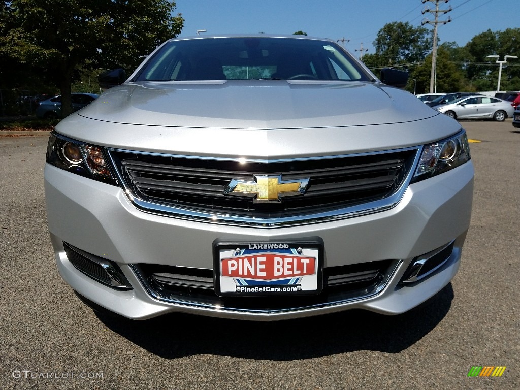 2018 Impala LS - Silver Ice Metallic / Jet Black/Dark Titanium photo #2