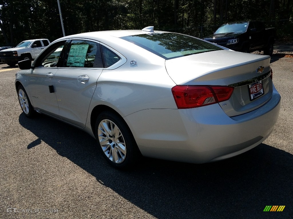 2018 Impala LS - Silver Ice Metallic / Jet Black/Dark Titanium photo #4
